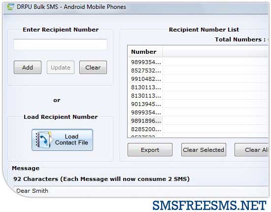 SMS Software for Android Phone software
