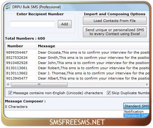 Professional SMS Software Professional SMS Software