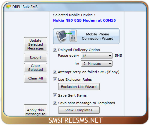 GSM Mobile SMS Software