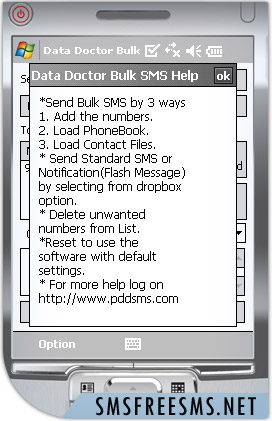 SMS Software for Pocket PC